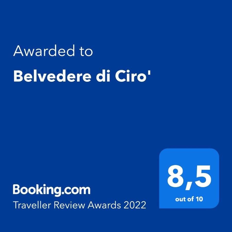 Belvedere di Ciro' Eksteriør bilde